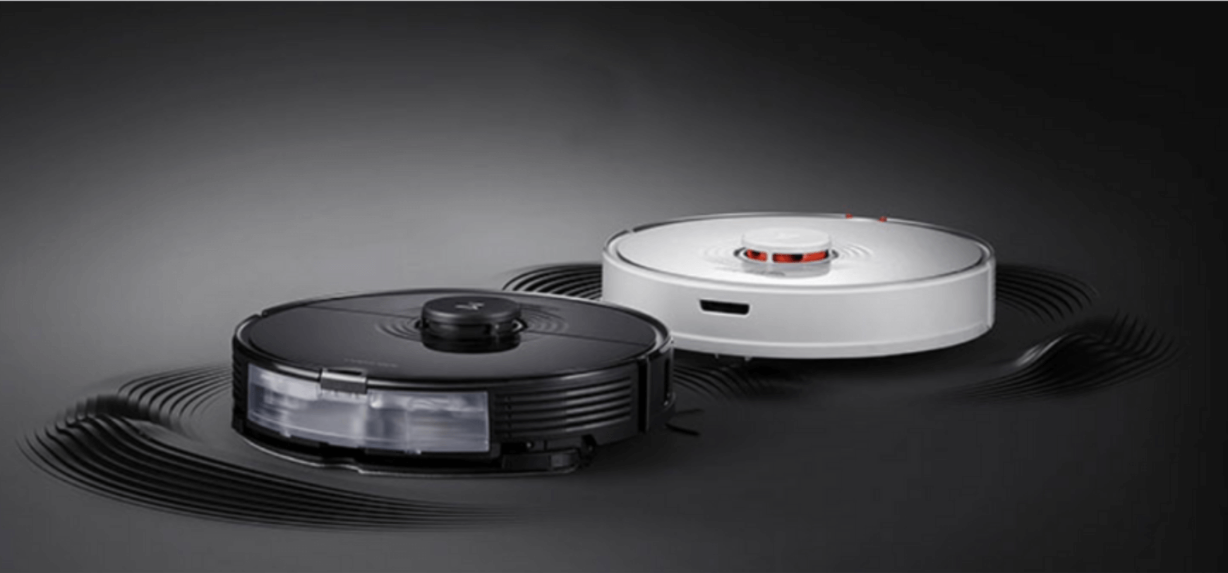 Roborock S7 в черном и белом цвете